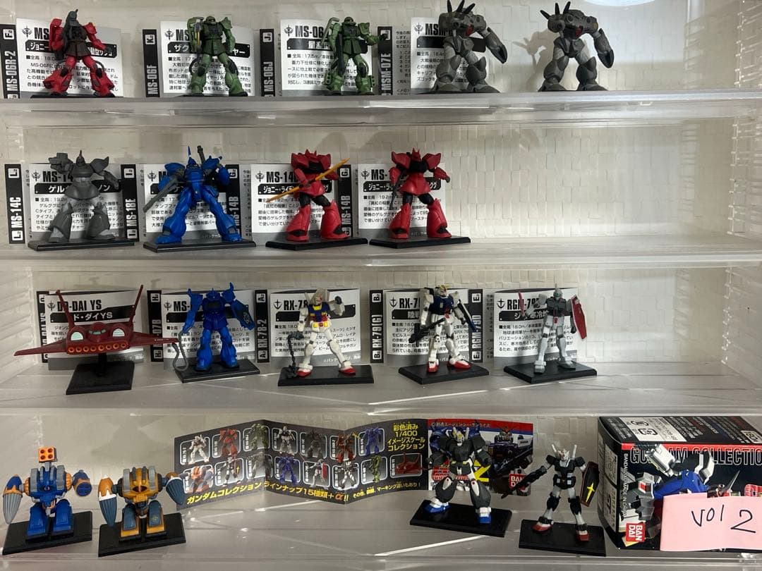 バンダイのガンダムコレクション1/400 フィギア約300体（バラ売り不可）