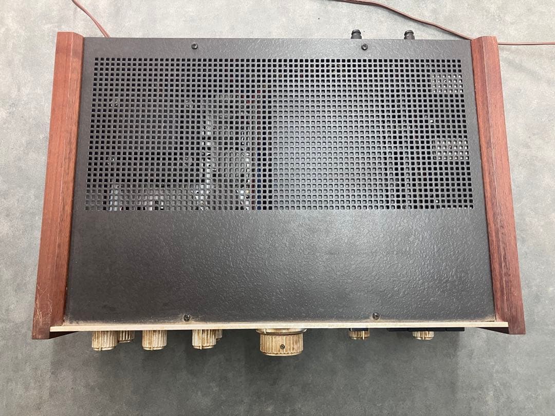 名機！【TRIO/トリオ】KA-5002 プリメインアンプ　昭和レトロ※通電のみ