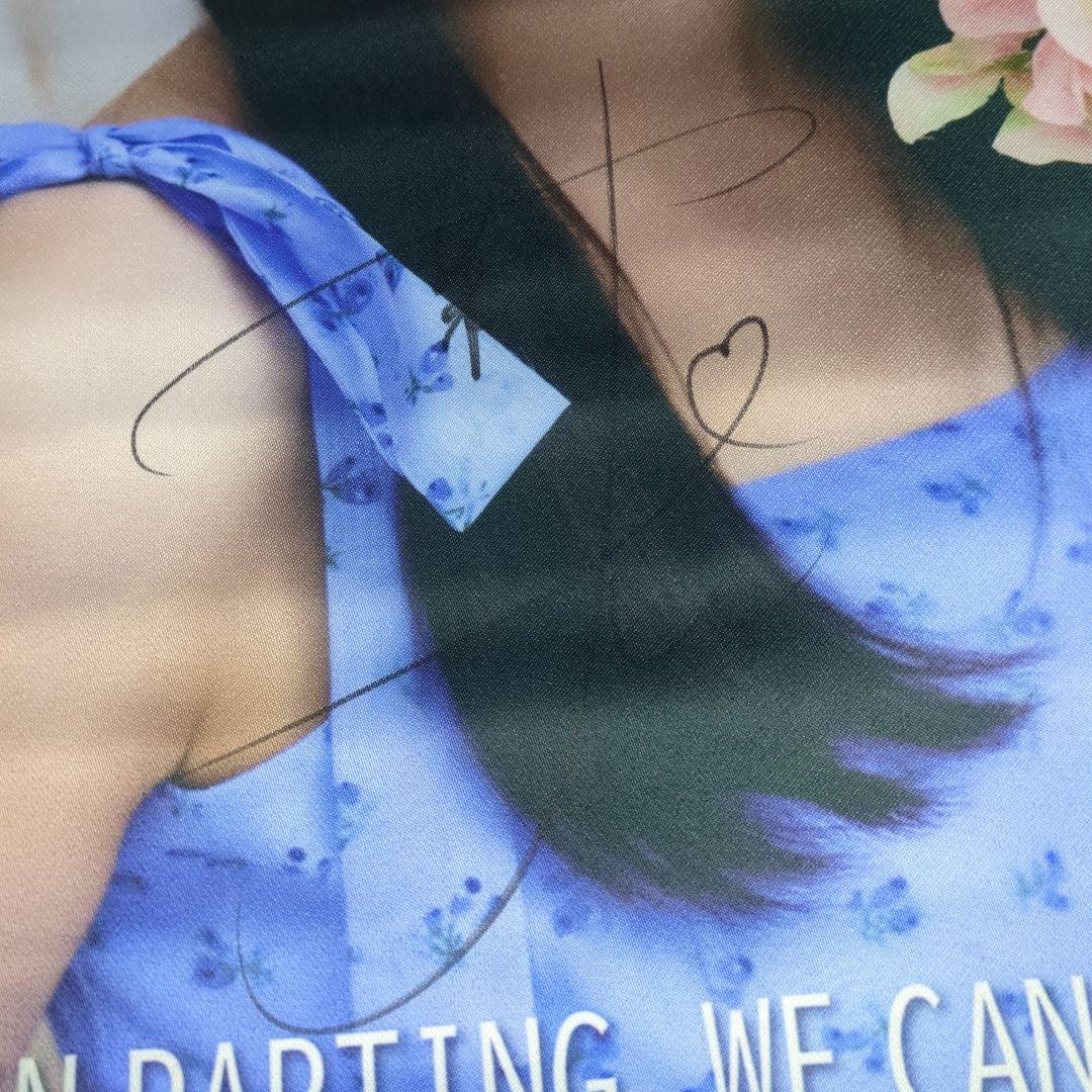 五百城茉央　直筆サイン入り　タペストリー　証明書付き