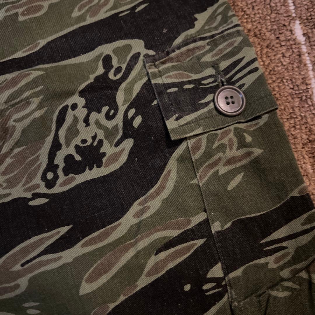 60S ベトナム戦　タイガーストライプ　パンツ　ビンテージミリタリー