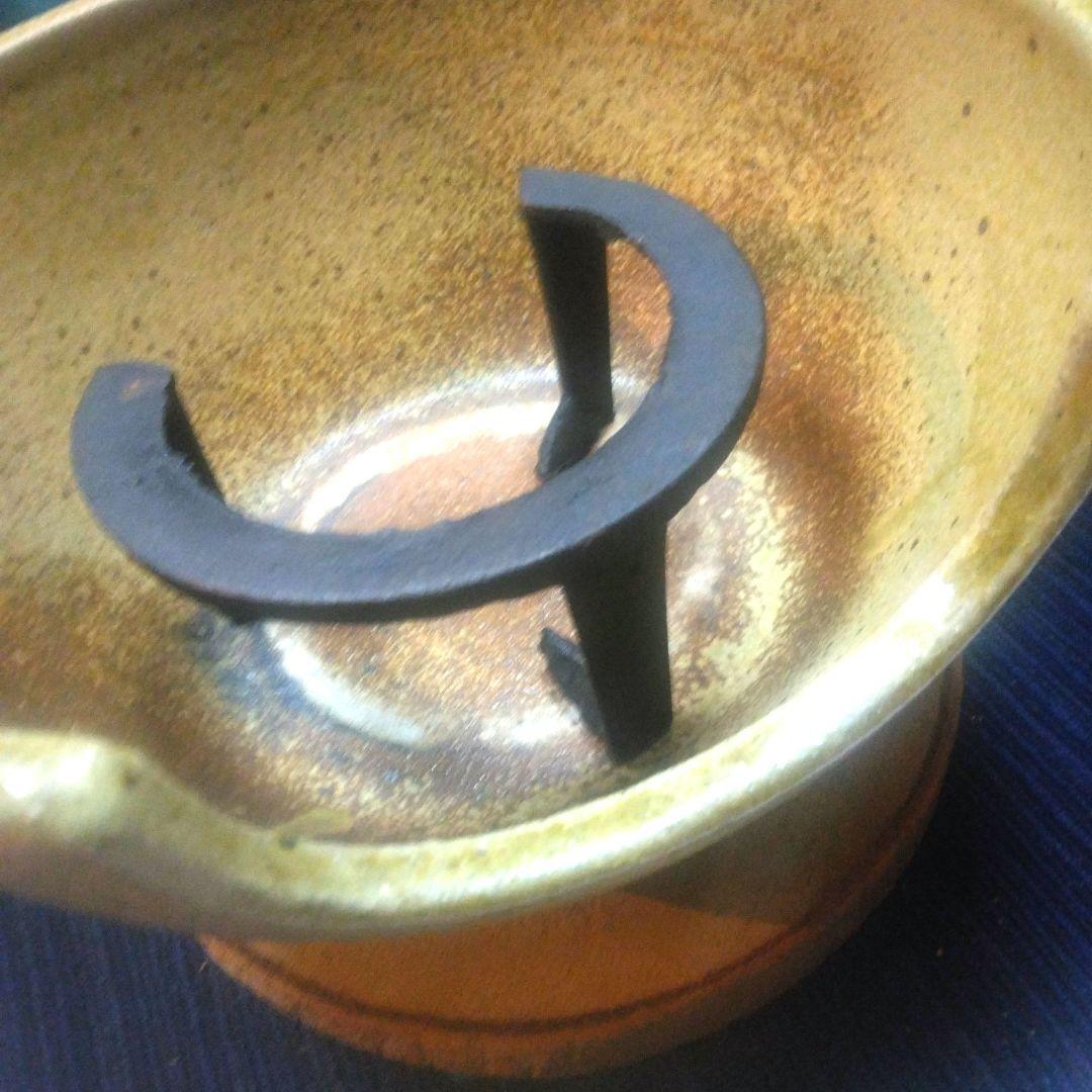 茶道具　風呂釜 五徳 セット　水指　茶道用語集本