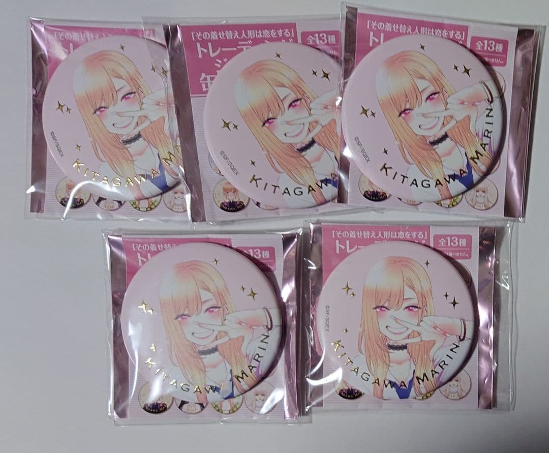 その着せ替え人形は恋をする　着せ恋展　喜多川海夢　カバー　缶バッジ　1巻