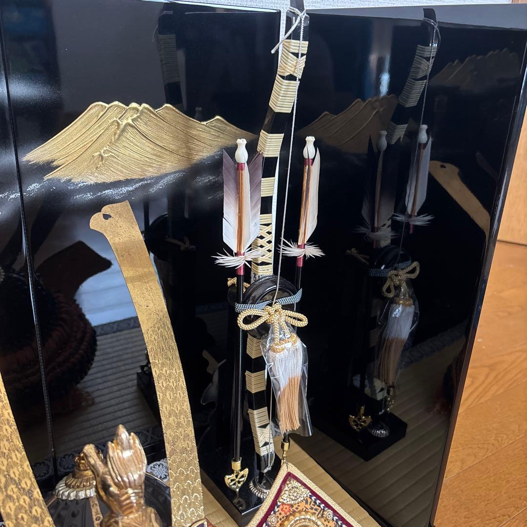 端午の節句　兜セット　光玉作