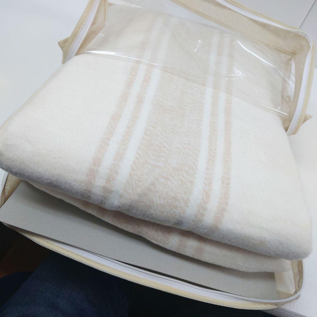 M1107D1 未使用★ゼンケン 電気掛敷オーガニック毛布 ZB-OC101SG