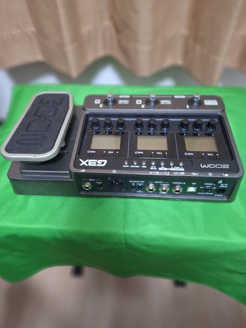 ZOOM G3X マルチエフェクター　純正アダプター・説明書付