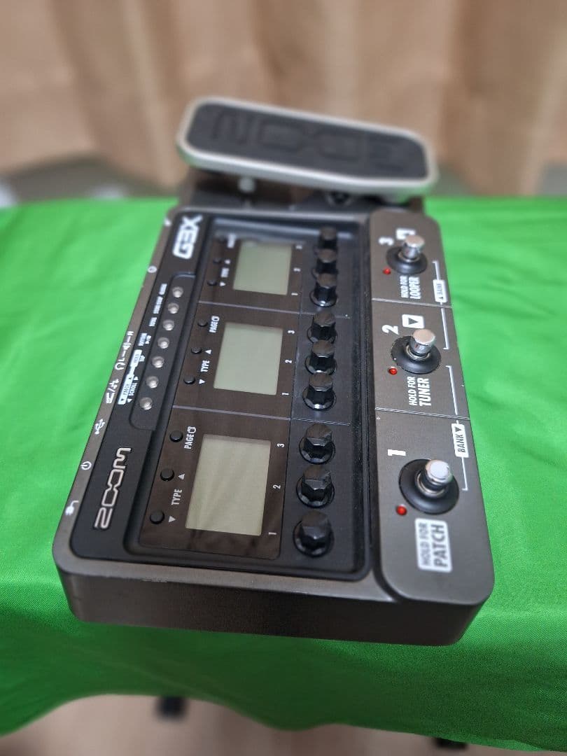 ZOOM G3X マルチエフェクター　純正アダプター・説明書付