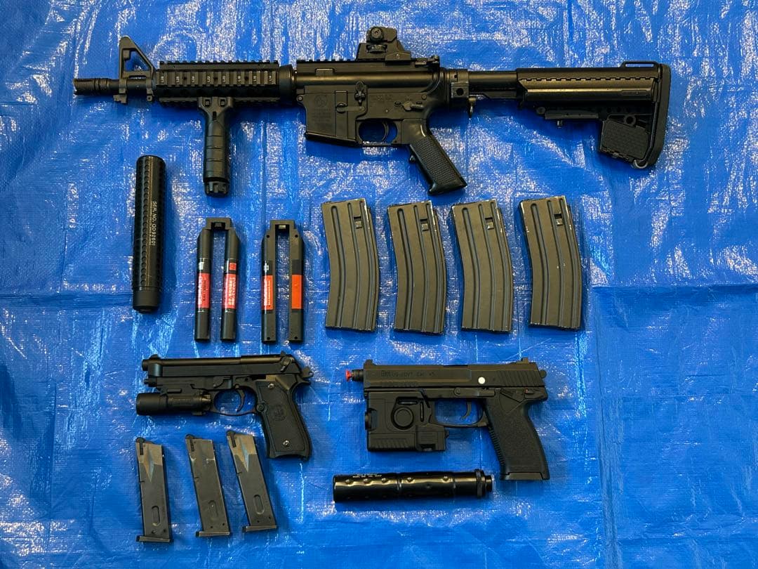 サバゲー引退　CQB-R M9 SOCOM 次世代　ホロサイト