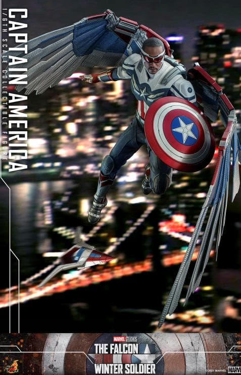 ホットトイズ　キャプテンアメリカ　ファルコン＆ウィンター・ソルジャー