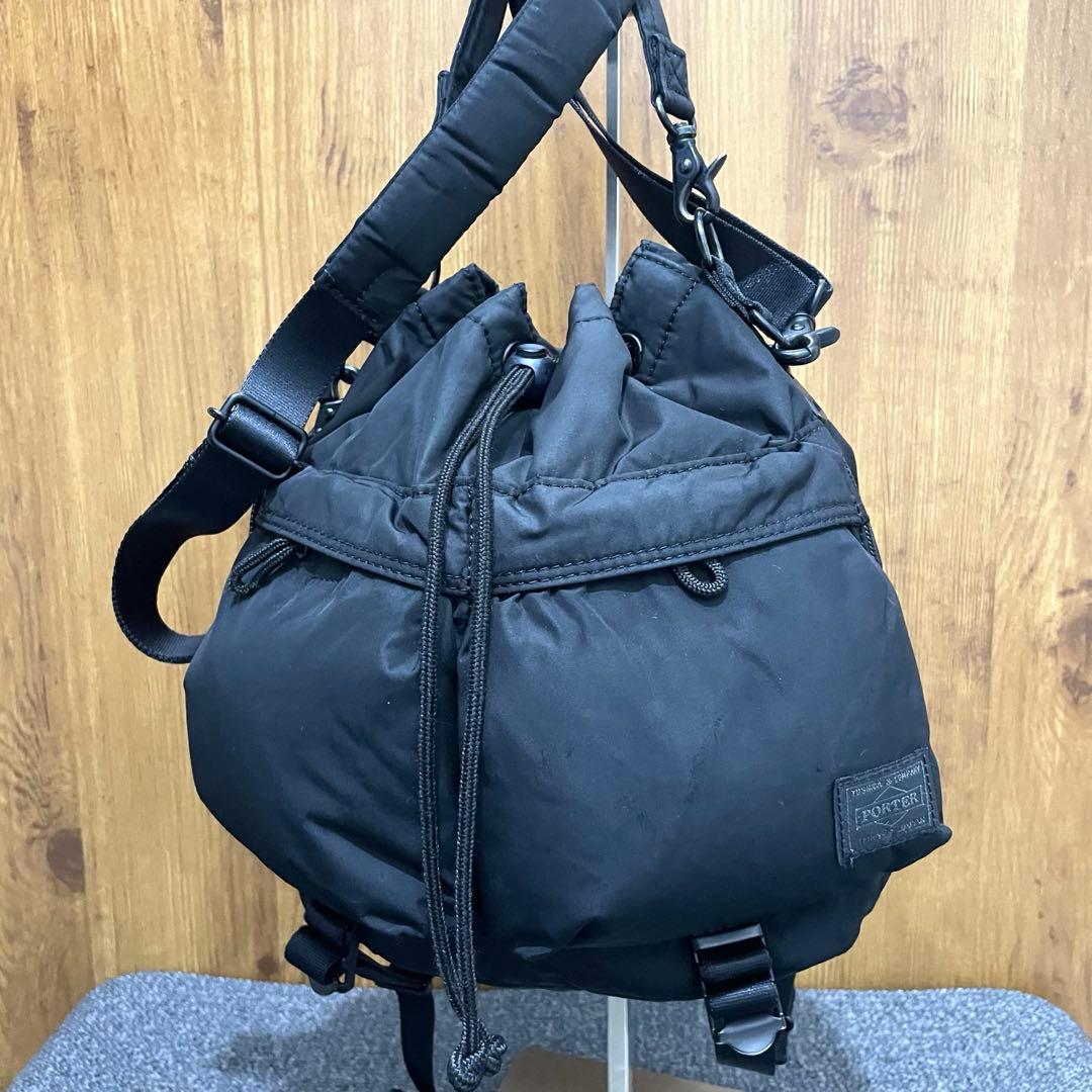 ポーター　SENSES ツールバック ショルダーバッグ 巾着 2WAY