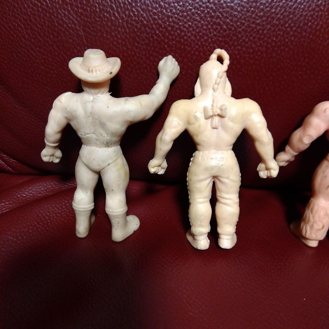 キン肉マン消しゴム　ブロッケンＪｒ、ロビンマスク、モンゴルマン他、6点セット