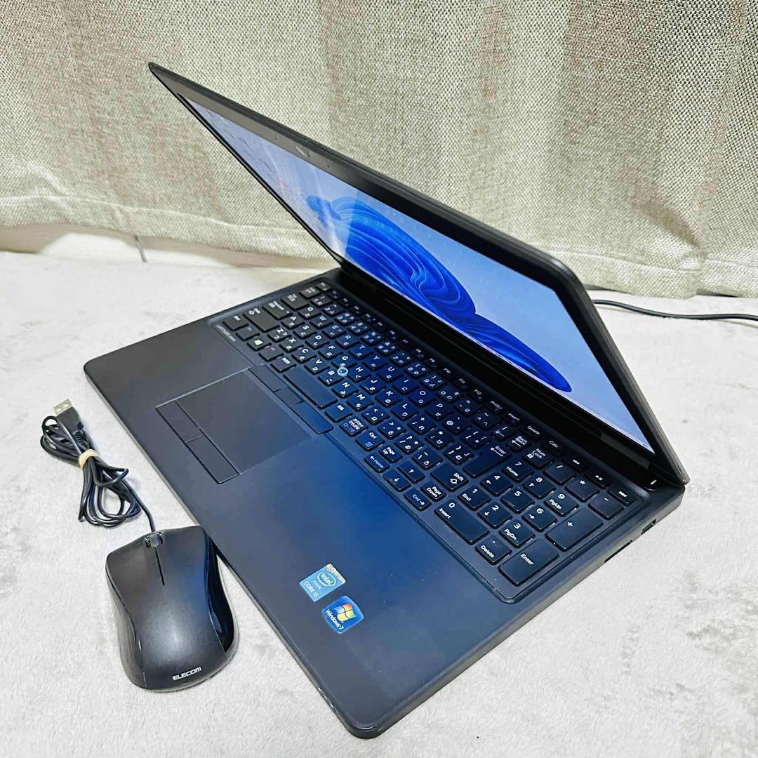 S141 Dellノートパソコン i5メモリ8G高速Windows11オフィス付