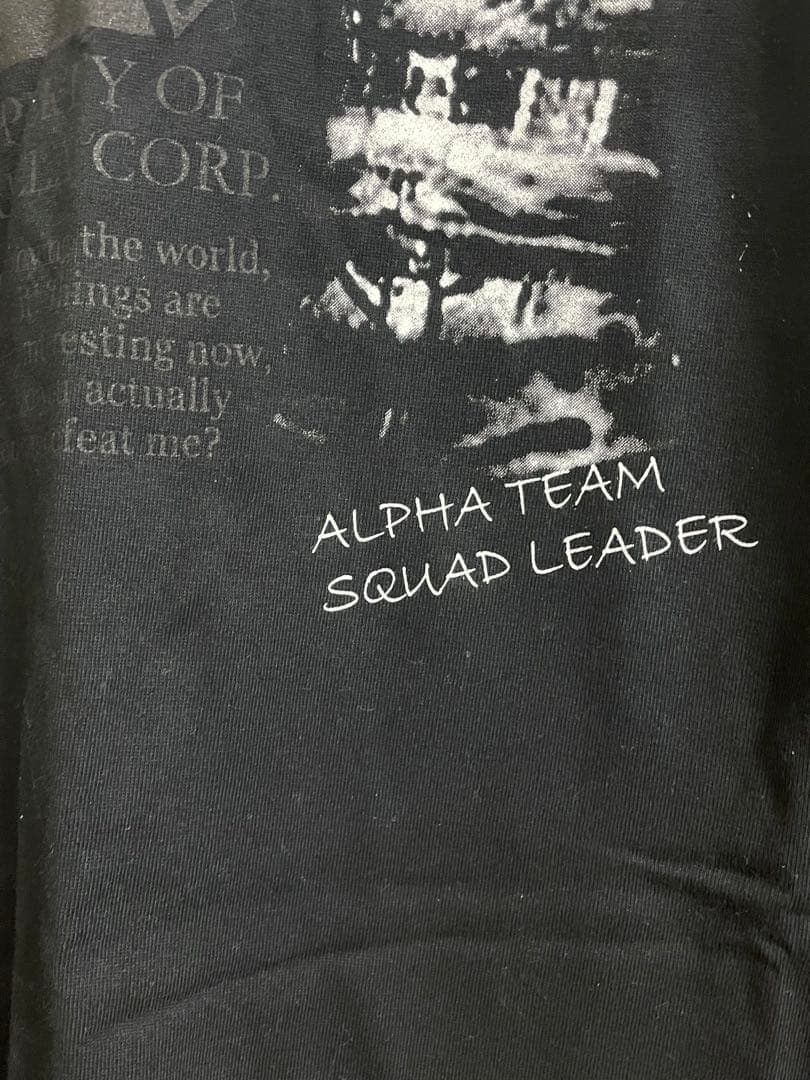 バイオハザード ウェスカー　サイズ:L S.T.A.R.S. シャツ