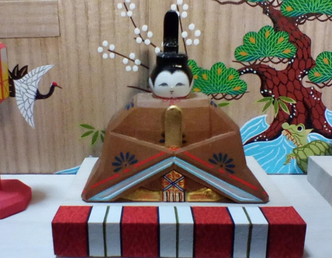 段雛(新品)　奈良一刀彫　特価(今年最終)