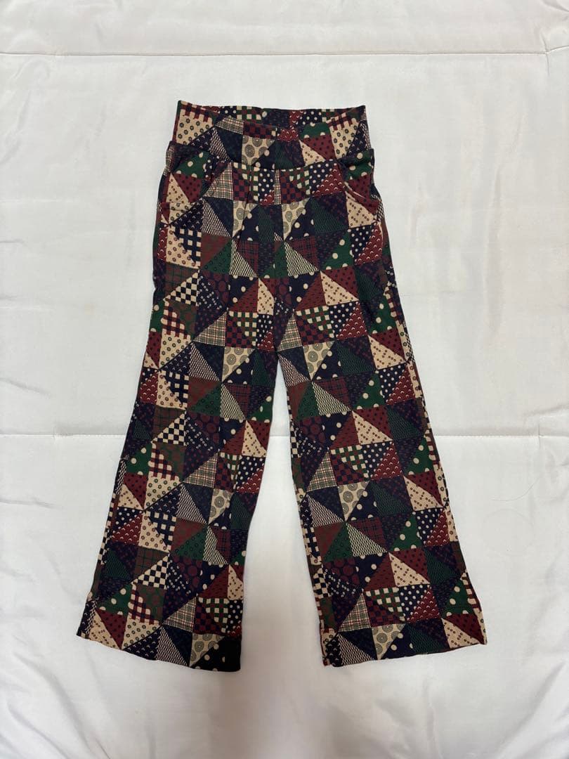 ボトムス・スパッツ misha&puff patchwork apant 3y