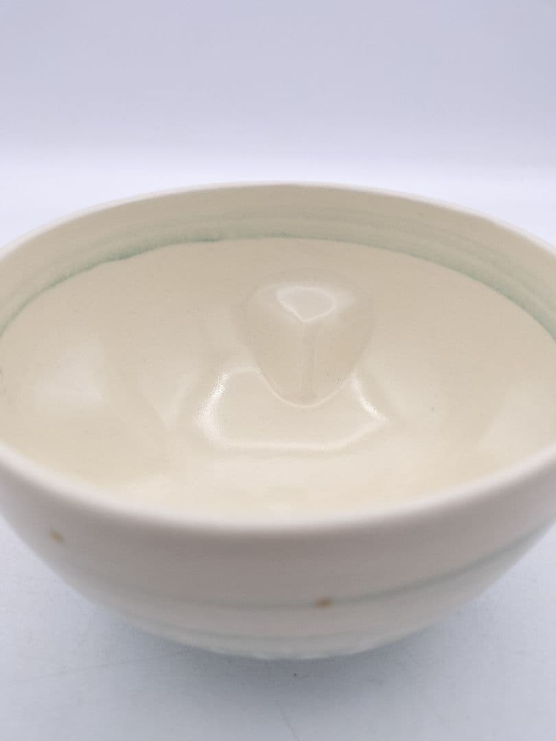 b993【新品・未使用】茶碗 聖夜 クルス文 今岡三四郎 木箱 茶道具