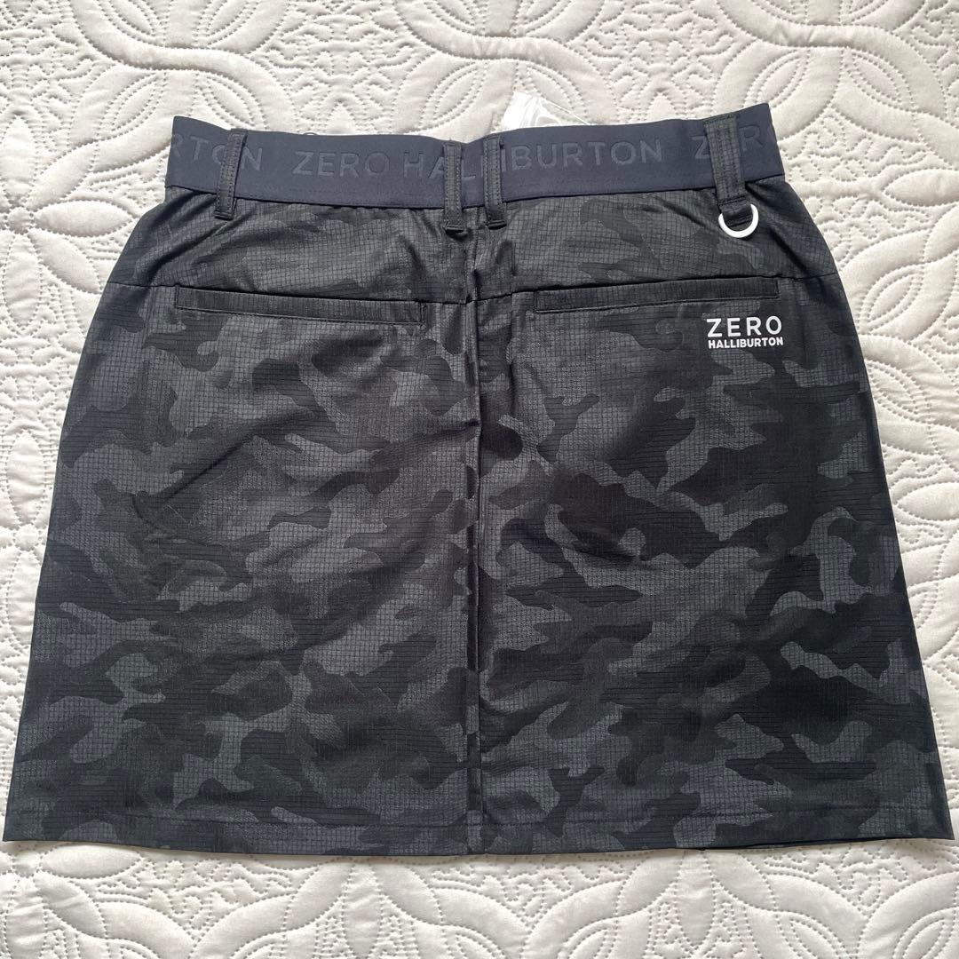 【まゆ 様】ZERO HALLIBURTON ラップスカート　ブラック　M