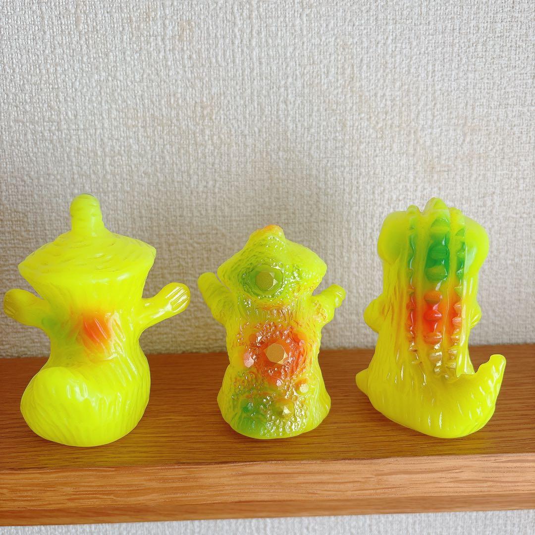 一二三トーイ　遺跡貝獣ヅガン　3種セット　ターゲットアース　ぶたのはな