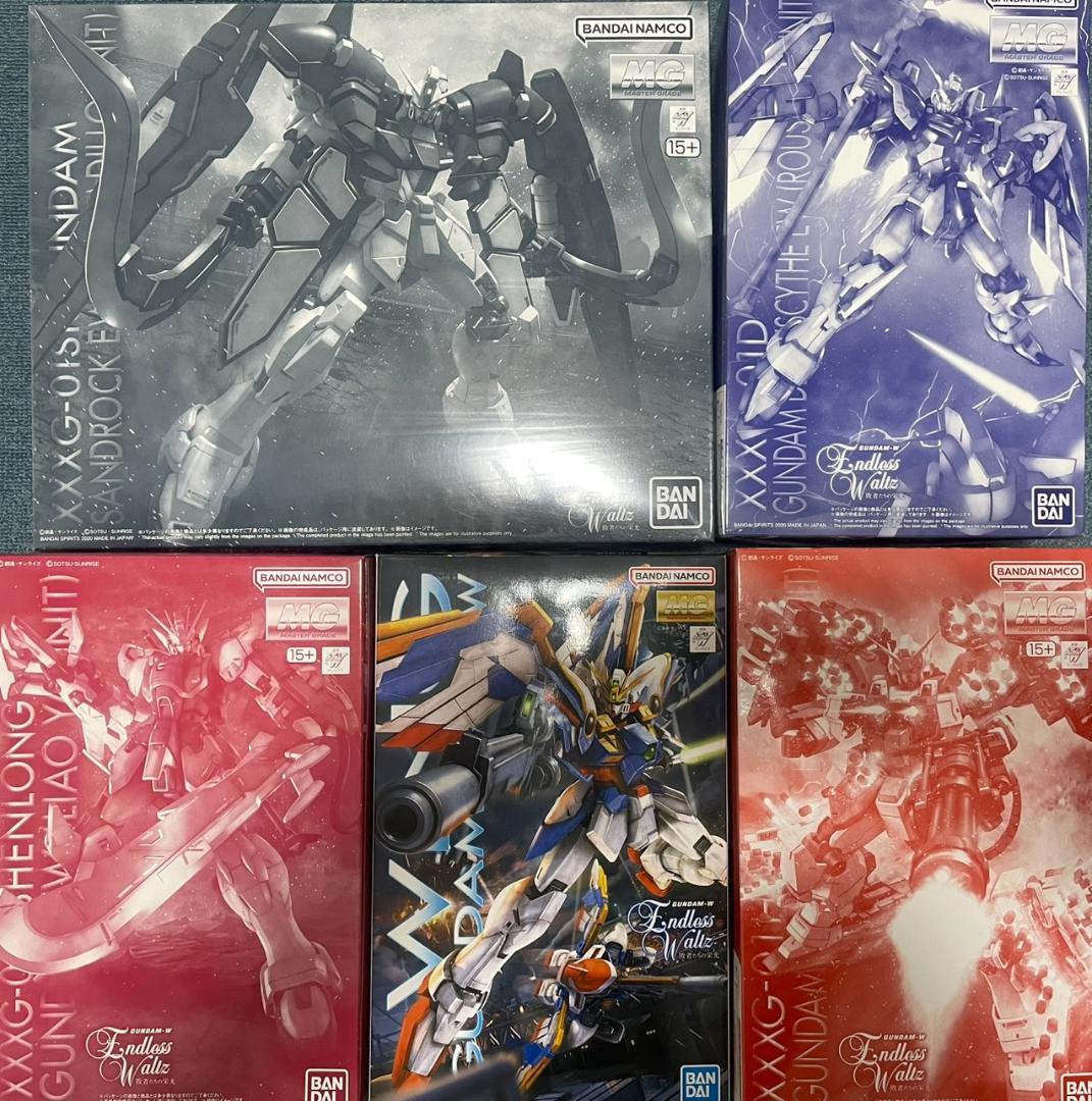 MG ガンダムW 敗者たちの栄光 ガンプラ 5体セット