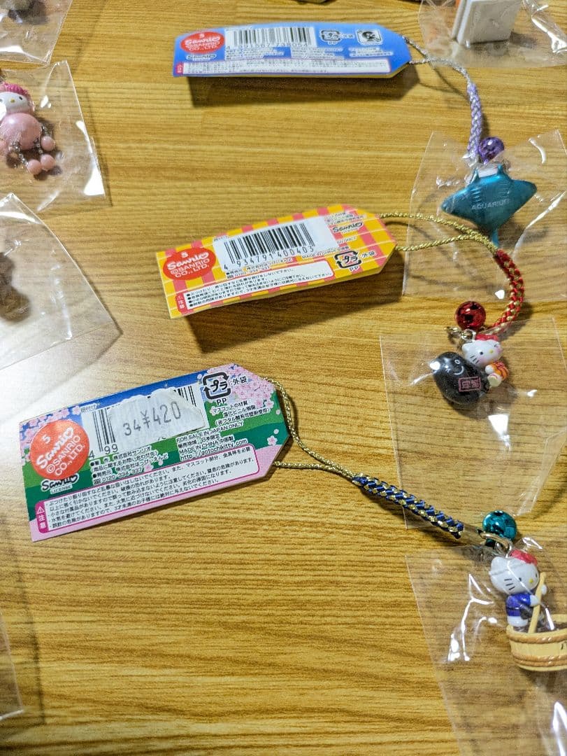 ご当地キティ 根付ストラップ 　19個セット