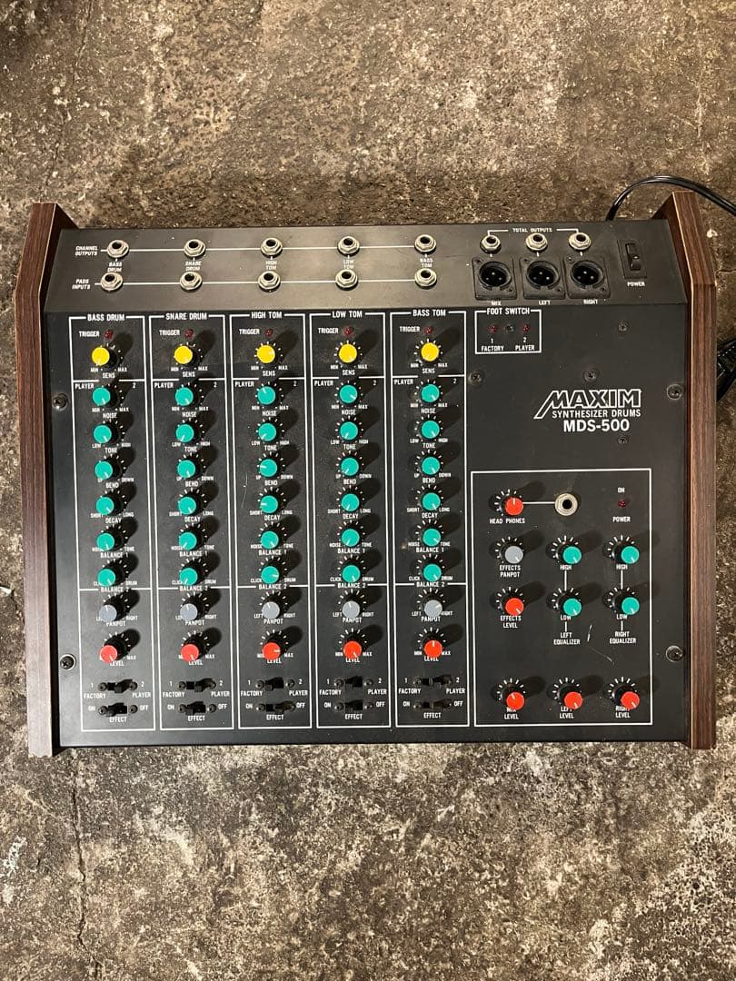MAXIM MDS-500 アナログミキサー ドラムマシーン
