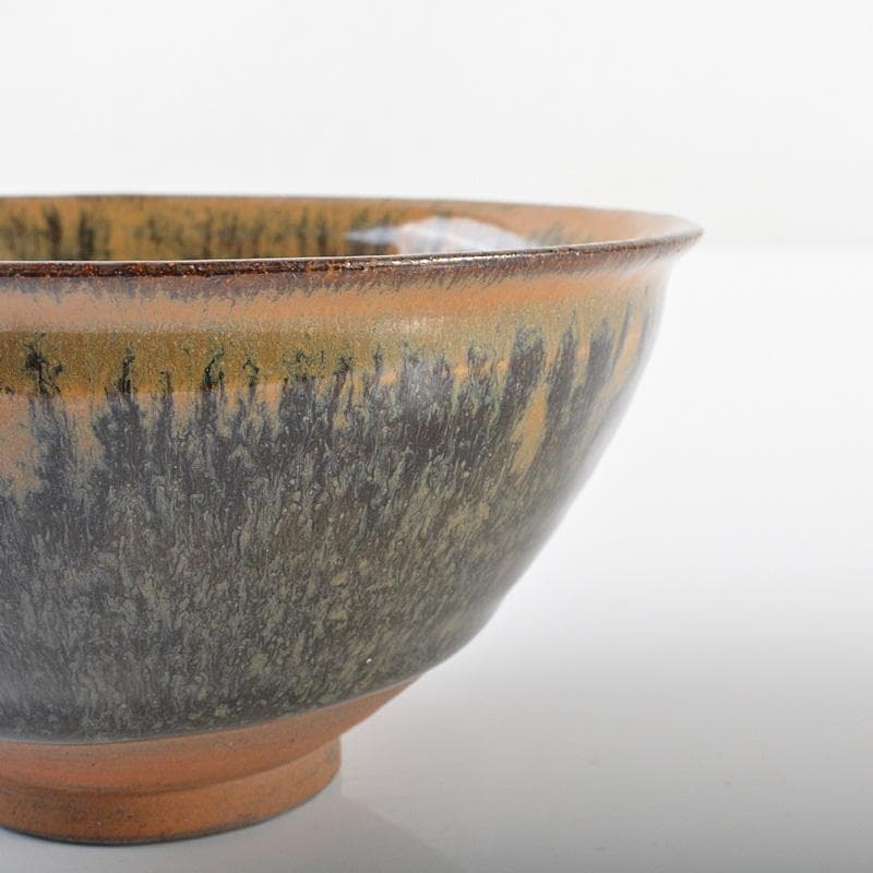 中国　禾目天目茶碗　在銘　V　R6283