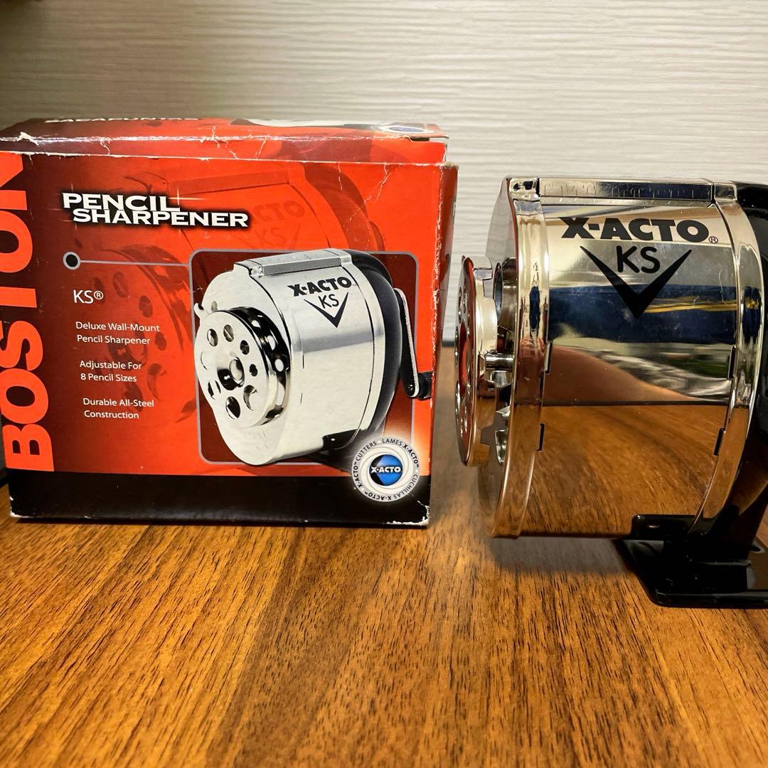 BOSTON KS 鉛筆削り ハンドル式　２個セット