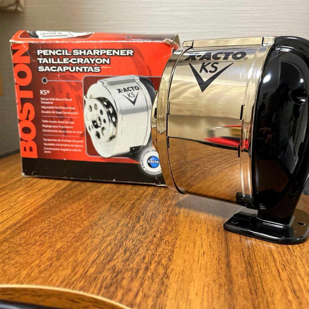 BOSTON KS 鉛筆削り ハンドル式　２個セット