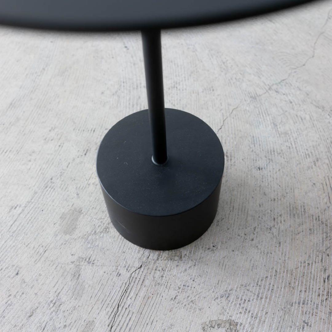 黒い円形サイドテーブル　sugi様