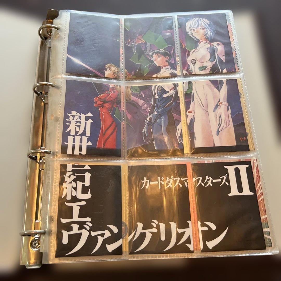 【コンプリート】新世紀エヴァンゲリオン カルダス マスターズ 公式バインダ