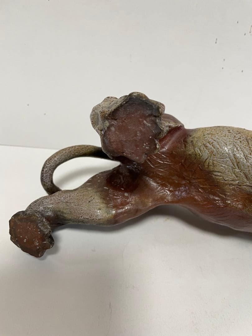 【柴岡一海】備前焼　虎　縁起物　干支　置物　飾り物