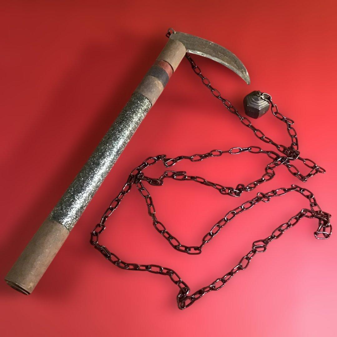 時代鎖鎌　青貝貼　(鎌に刃はありません). s4