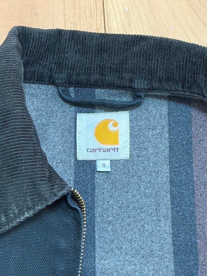 【S】Carhartt デトロイトジャケット ブラック