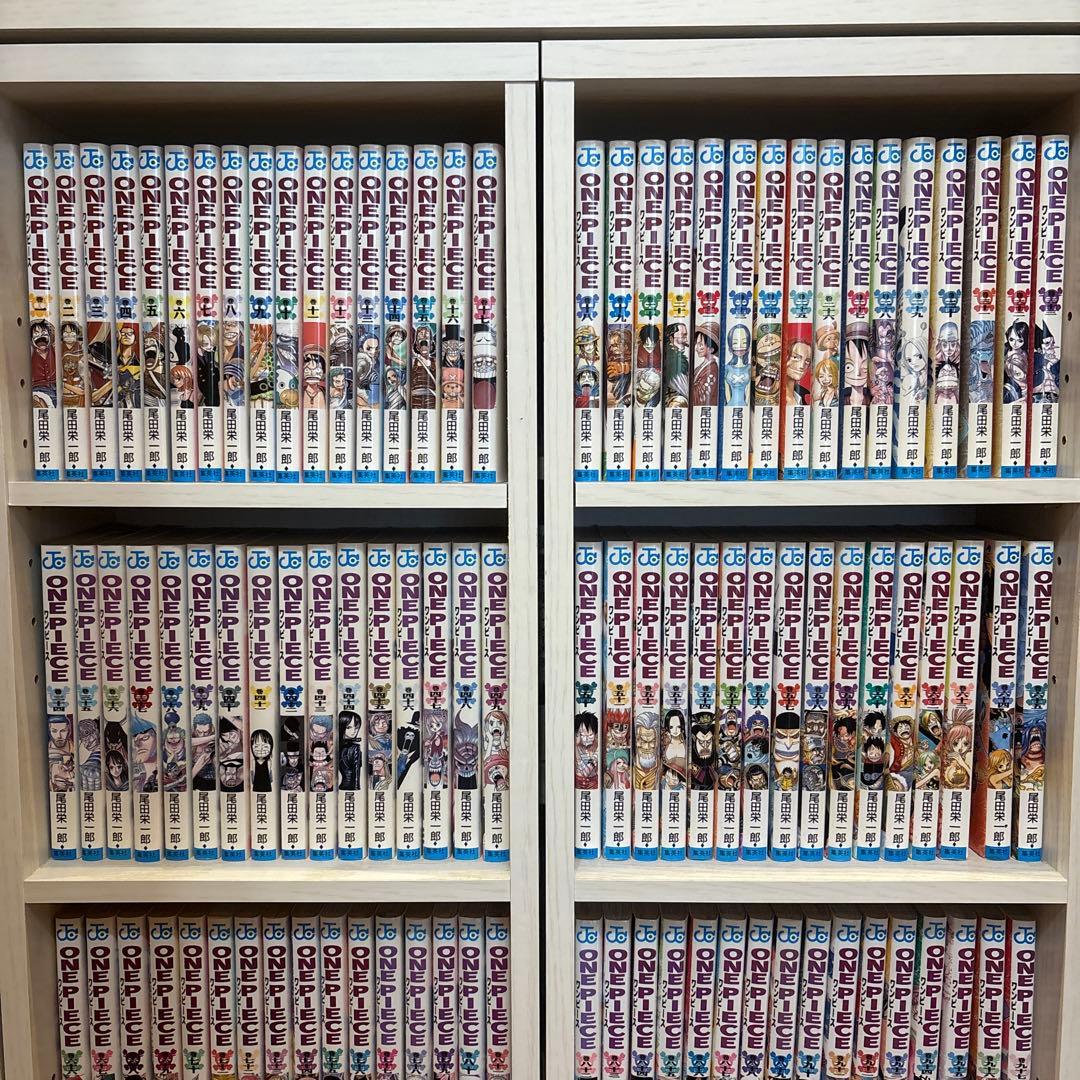 ワンピース全巻1〜111巻＋ワンピース公式ファンブック、映画付録（14冊）