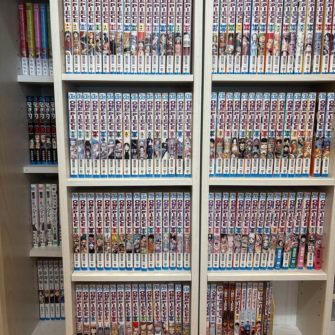 ワンピース全巻1〜111巻＋ワンピース公式ファンブック、映画付録（14冊）