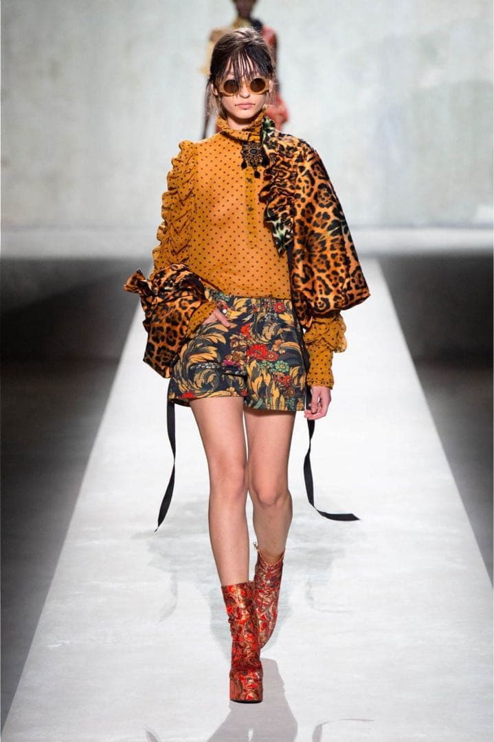 2020SS dries van notenタイトスカート36 ラクロア