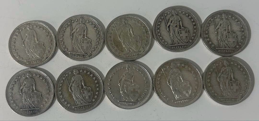 スイスフラン 33枚SET コレクション 外国　硬貨
