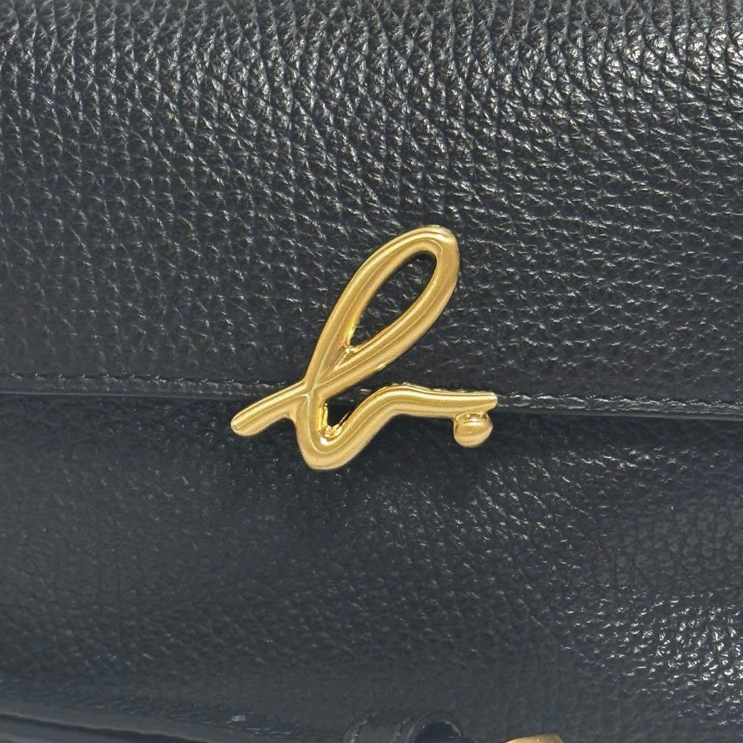 agnes b. アニエスベー ショルダーバッグ ブラック ミニ レディース