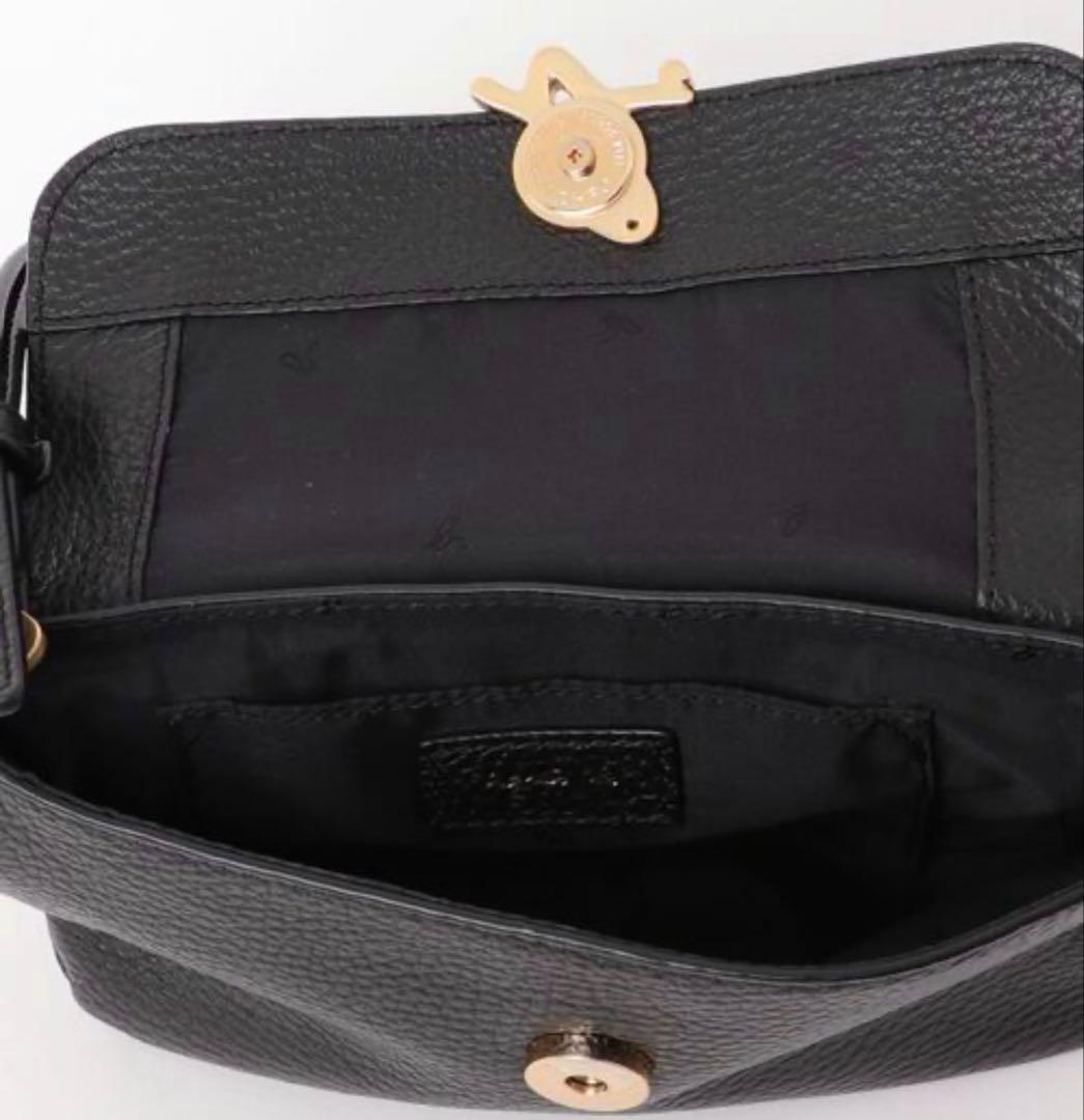 agnes b. アニエスベー ショルダーバッグ ブラック ミニ レディース