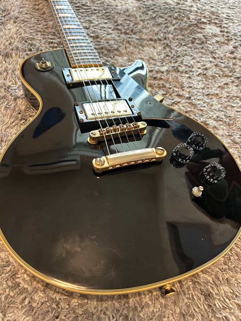 【安値】diamond レスポールスタイル エレキギター ブラック