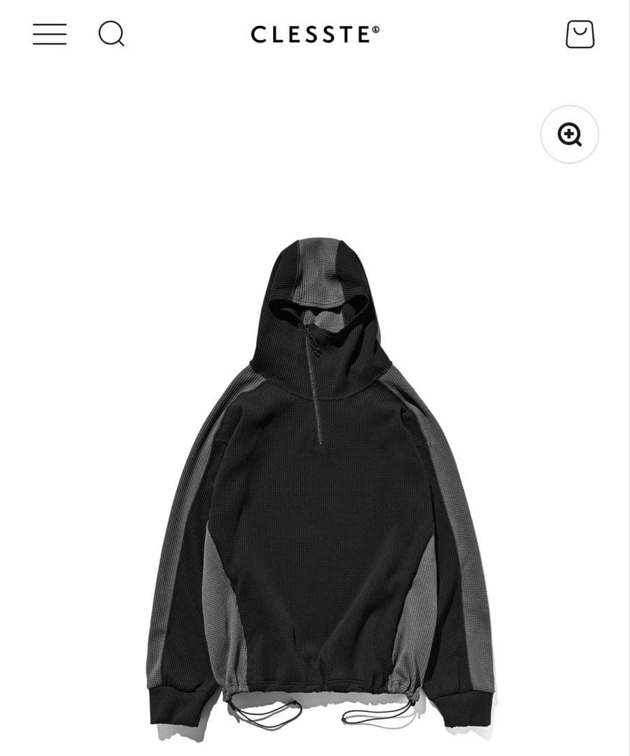 トップス CITY LIGHT THERMAL HALF ZIP HOODIE