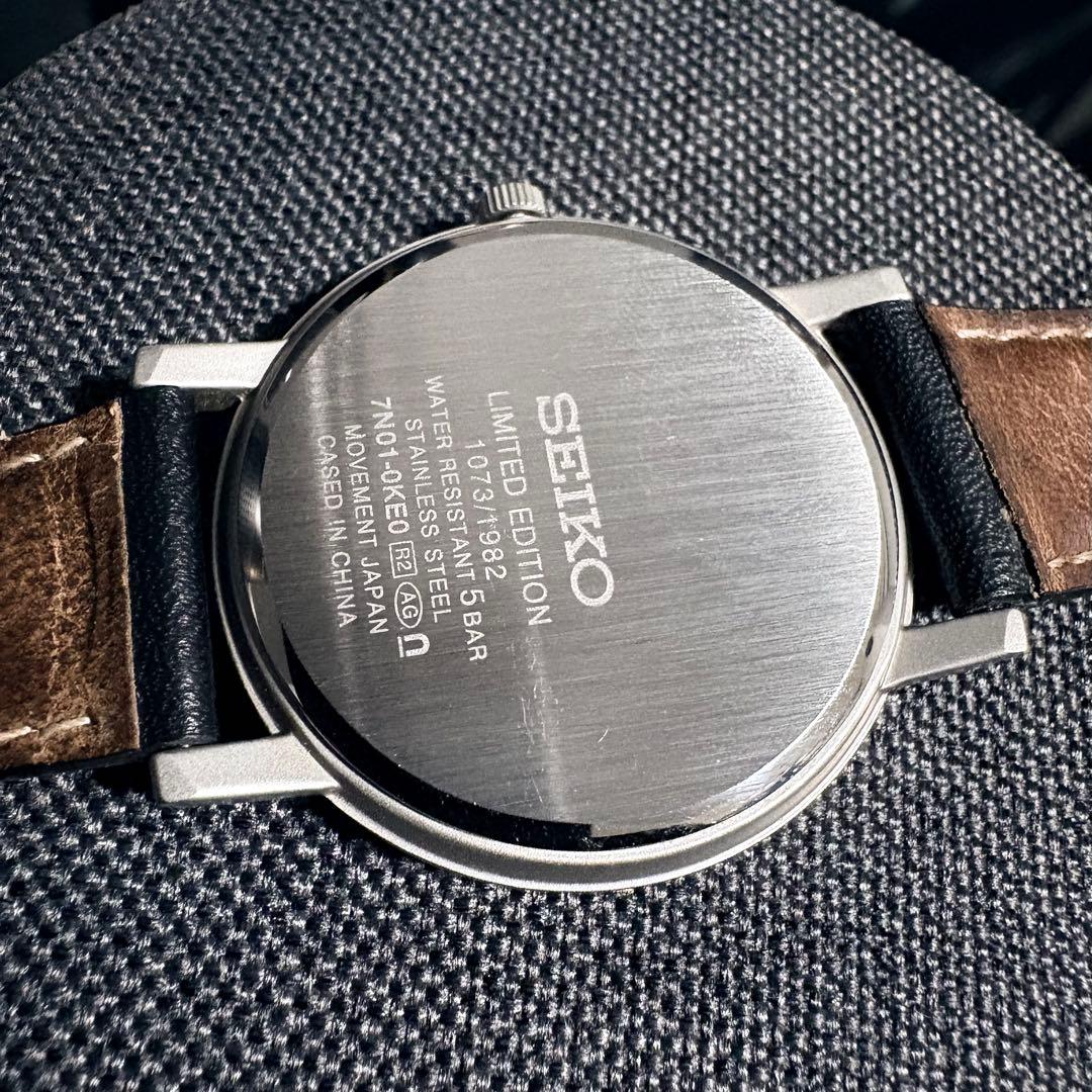 セイコー シャリオ 7N01-0KE0 ナノユニバース復刻 1982本限定