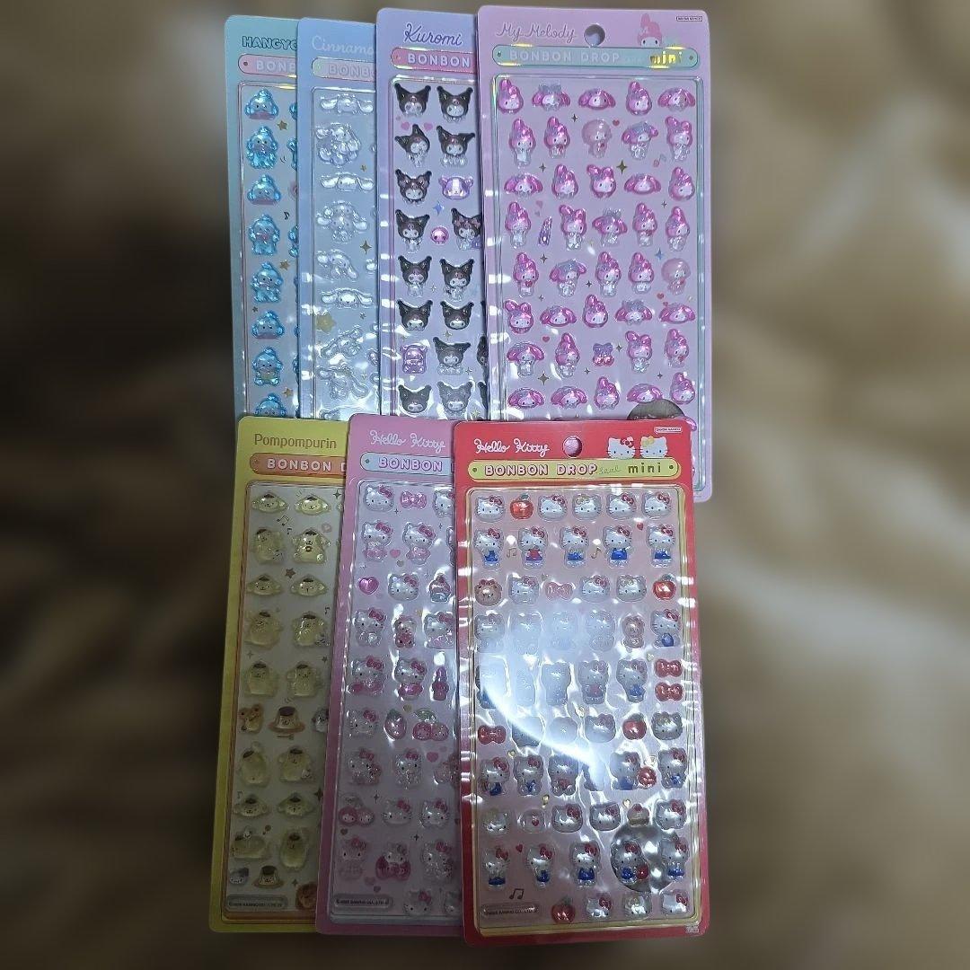 ボンボンドロップシール 7種類 正規品