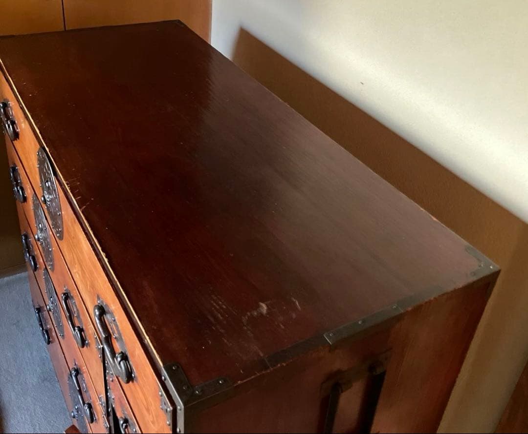 和ダンス　和箪笥　アンティーク　時代箪笥　古家具　和骨董　収納　古民家　レトロ