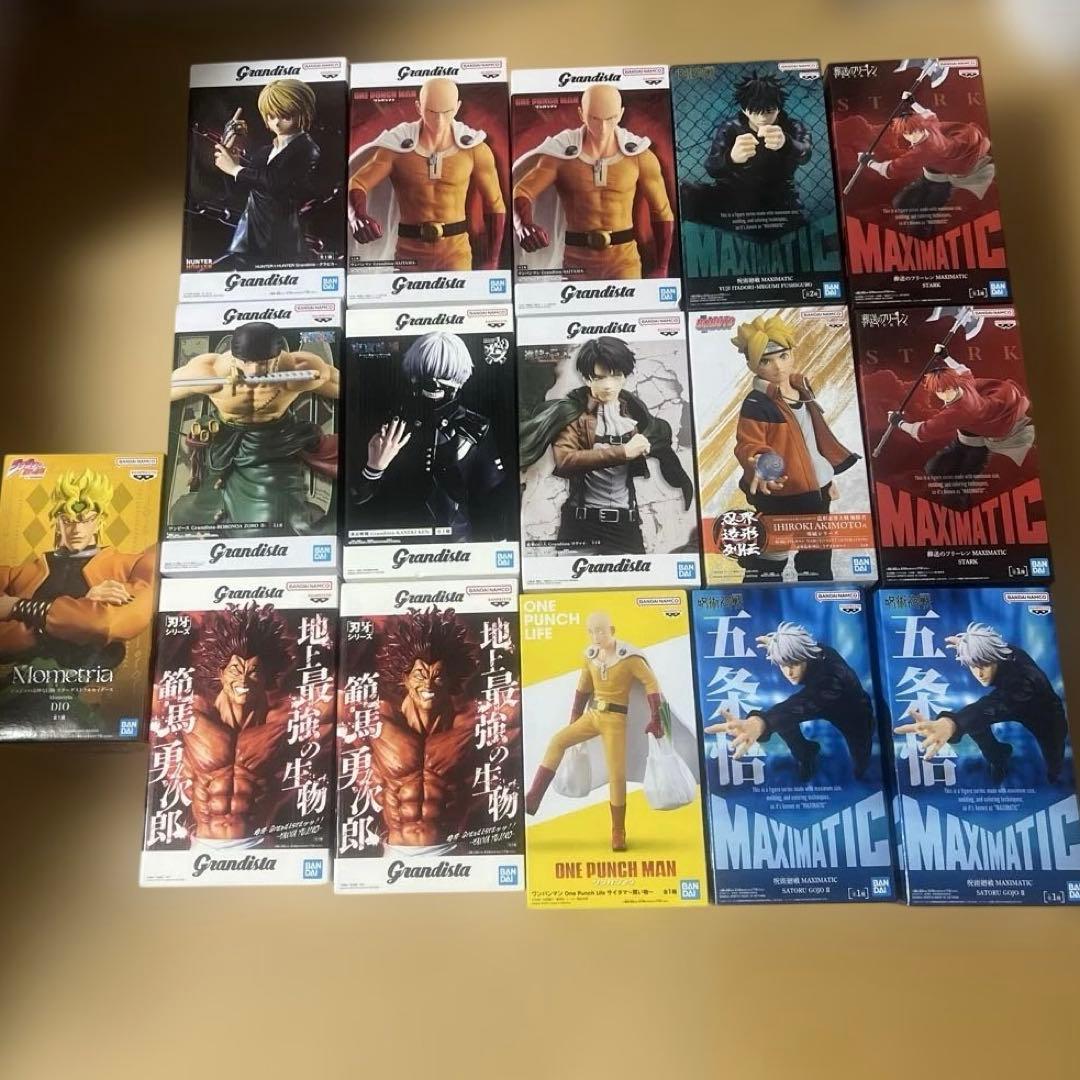 グランディスタ　プライズフィギュアまとめ売り 16体セット
