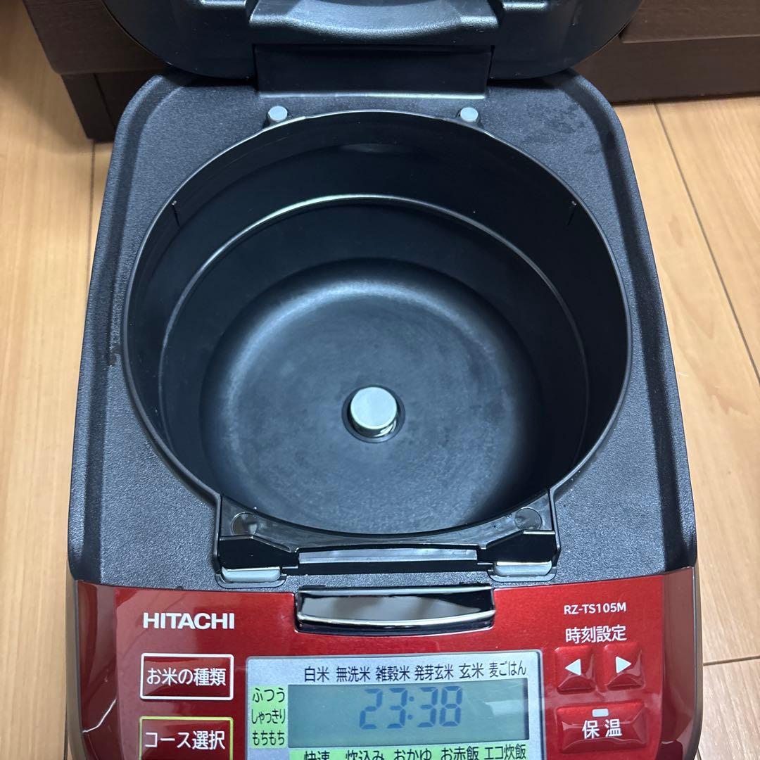 HITACHI IH炊飯器 RZ-TS105M 赤