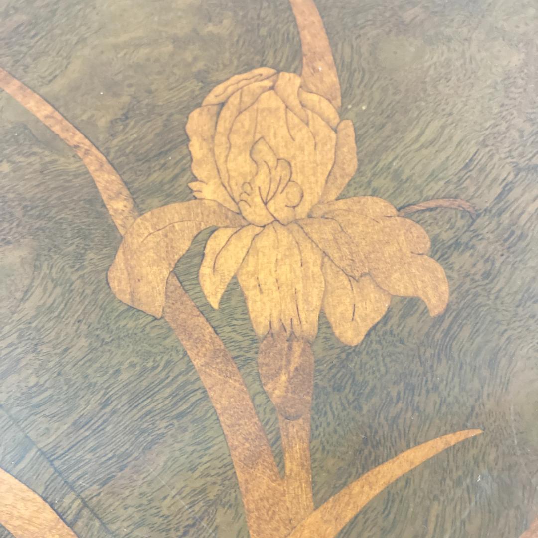 イタリア　象嵌　カフェテーブル ラウンドテーブル　ダイニングテーブル　サイド