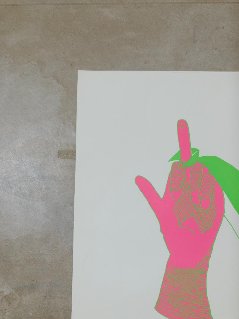 MARK GONZALES シルクスクリーン ポスター 限定5枚 大判