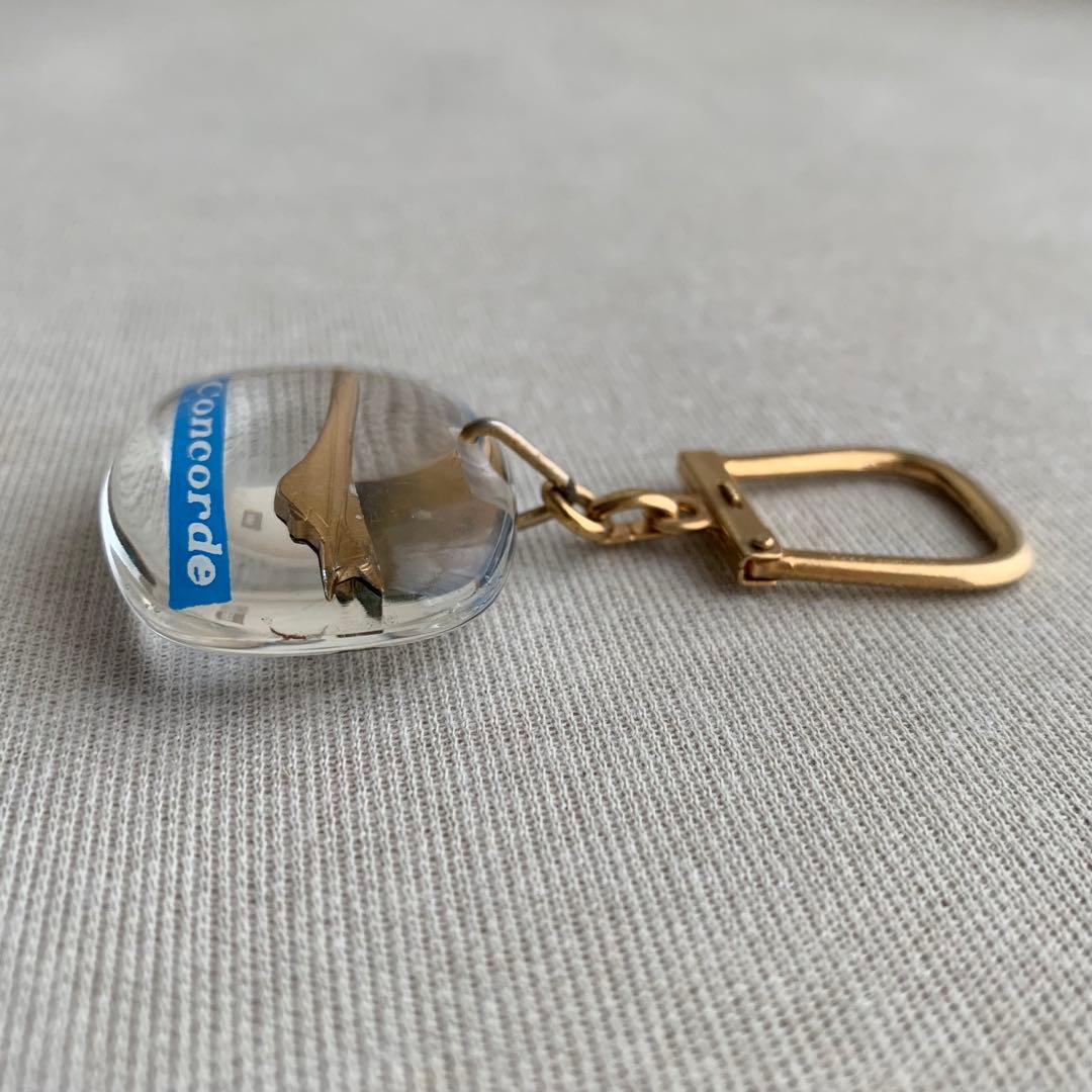 ブルボンキーホルダー 【Concorde】コンコルド 飛行機 エールフランス