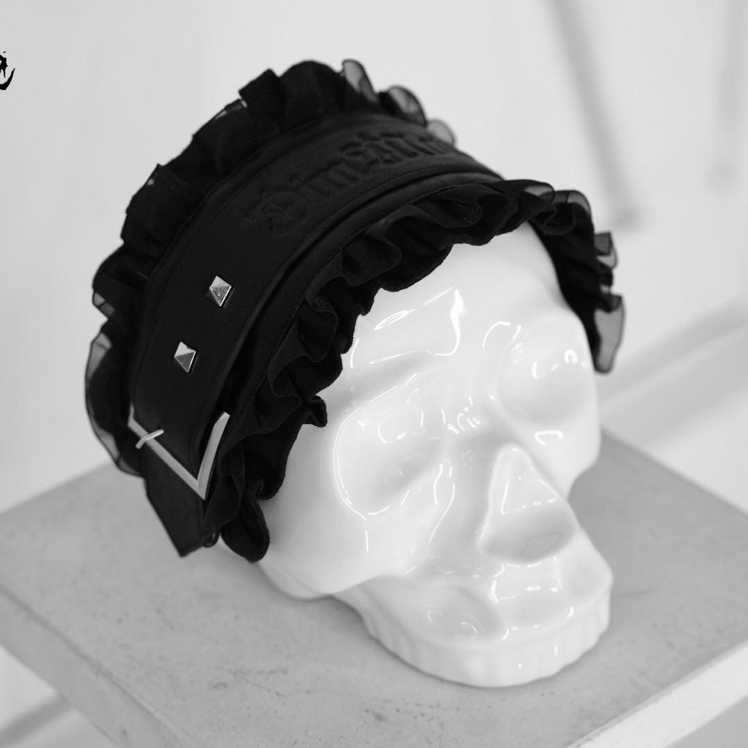 送料無料 新品未使用 dimmoire ディムモアール 刻印ヘッドドレス 黒