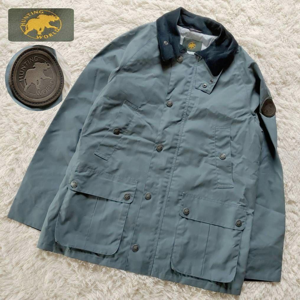 UK製 HUNTING WORLD ブリティッシュミラーレン オイルドジャケット